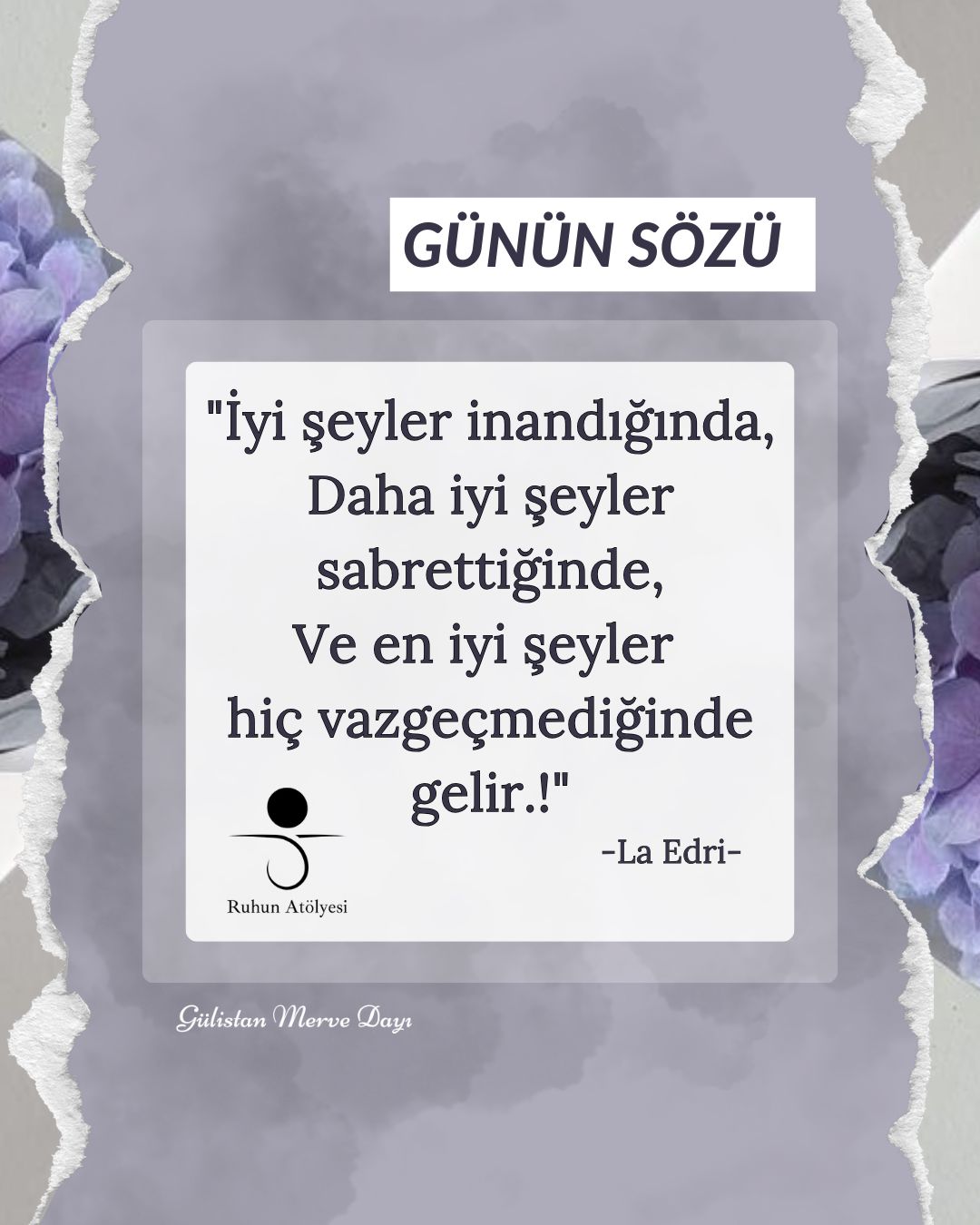 Ruhun Atölyesi Instagram - Güven